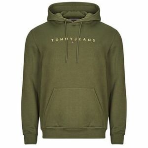 Mikiny Tommy Jeans TJM REG LINEAR GOLD HOOD EXT vyobraziť