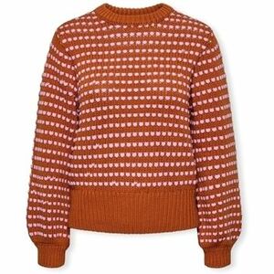 Svetre Y.a.s YAS Dela Knit L/S - Meerkat/Orchid vyobraziť