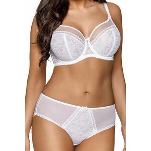 Nevystužená podprsenka Ava Lingerie 1396 Crystal Biela 95G vyobraziť