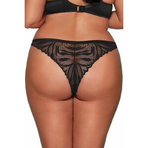 Nohavičky Ava Lingerie Yasemin - brazilky Čierna 2XL vyobraziť