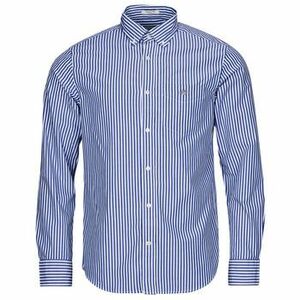 Košele s dlhým rukávom Gant REG POPLIN STRIPE SHIRT vyobraziť