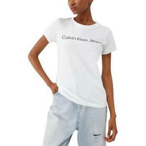 Tričká s krátkym rukávom Calvin Klein Jeans CORE INSTIT LOGO SL J20J220253 vyobraziť