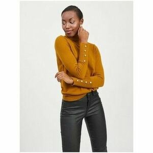 Svetre Vila Kuza Roll Neck Knit - Tapenade vyobraziť