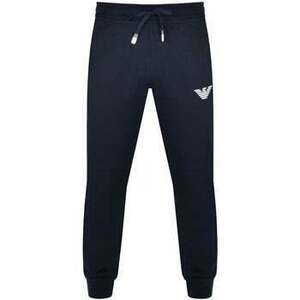 Tepláky/Vrchné oblečenie Emporio Armani Lounge Logo Joggers Navy vyobraziť