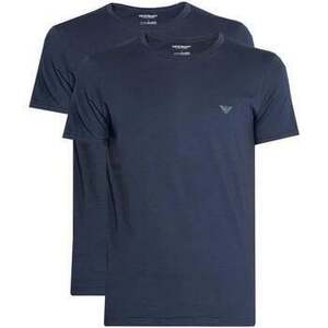 Tričká a polokošele Emporio Armani Lounge 2 Pack Crew T-Shirts Navy/Navy vyobraziť