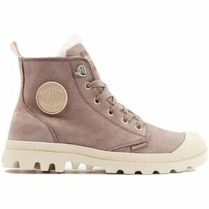 Čižmy Palladium Pampa Hi Zip Wool - Brown vyobraziť