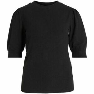 Blúzka Vila Noos Top Felia 2/4 - Black vyobraziť