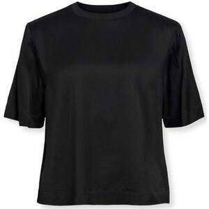 Mikiny Object Top Eirot S/S - Black vyobraziť