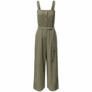 Módne overaly Only Caro Linen Jumpsuit S/S - Deep Lichen vyobraziť