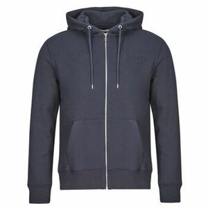 Mikiny Gant EMBOSSED FULL-ZIP HOODIE vyobraziť