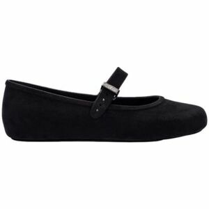 Balerínky/Babies Melissa Soft Ballerina Velvet Fem - Black vyobraziť