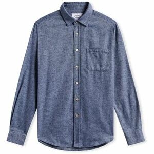 Košele s dlhým rukávom Portuguese Flannel Teca Shirt - Indigo vyobraziť