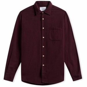 Košele s dlhým rukávom Portuguese Flannel Teca Shirt - Bordeaux vyobraziť