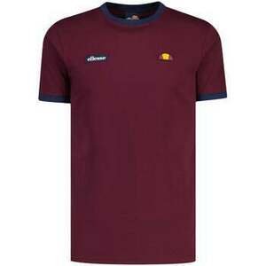 Tričká a polokošele Ellesse Ferdorini T-Shirt Burgundy vyobraziť