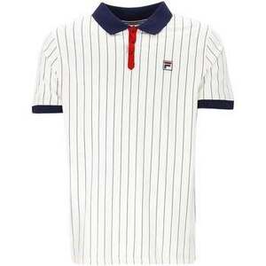 Tričká a polokošele Fila BB1 Classic Striped Polo Shirt White/ Navy/ Red vyobraziť