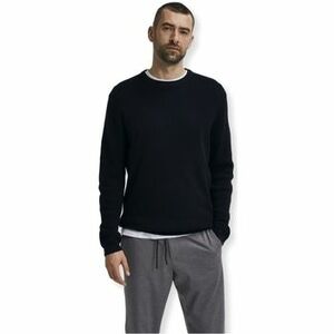 Svetre Selected Noos Rocks Knit L/S - Black vyobraziť