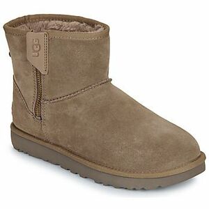 Polokozačky UGG CLASSIC MINI BAILEY ZIP vyobraziť