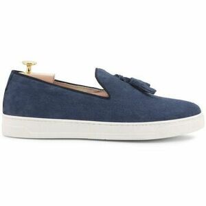 Slip-on Duca Di Morrone Diego - Suede Light Blue vyobraziť