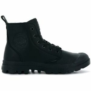 Čižmy Palladium Pampa Zip Lth Ess - Black vyobraziť