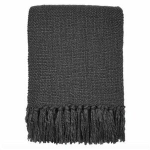 Deky Malagoon Anthracite grey solid throw (NEW) vyobraziť