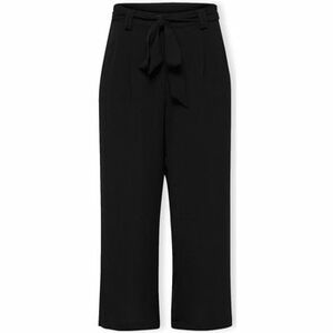 Nohavice Only Noos Winner Palazzo Trousers - Black vyobraziť