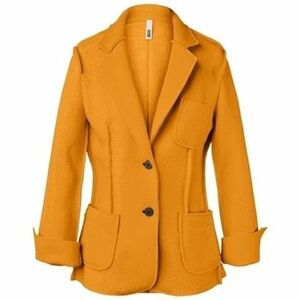 Kabáty Wendy Trendy Coat 221304 - Mustard vyobraziť