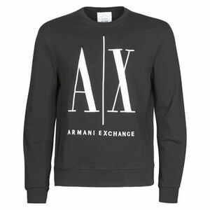 Čierna pánska mikina Armani Exchange vyobraziť