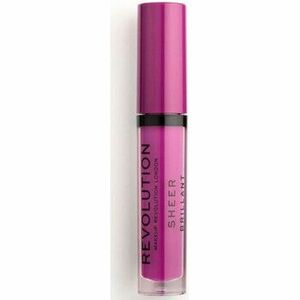 Lesky na pery Makeup Revolution Sheer Brilliant Lip Gloss - 145 Vixen vyobraziť