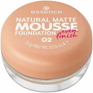 Make-upy a podkladové bázy Essence Natural Matte Mousse Foundation - 02 vyobraziť