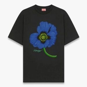 Tričká s krátkym rukávom Kenzo Seasonal Poppy Graphic Classic vyobraziť