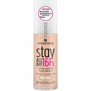 Make-upy a podkladové bázy Essence Stay All Day 16H Longlasting Foundation - 15 Soft Creme vyobraziť