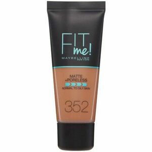 Make-upy a podkladové bázy Maybelline New York Fit Me Matte Poreless Foundation - 352 Cacao vyobraziť