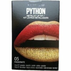 Paletky pre líčenie očí Maybelline New York Python Metallic Lipstick Kit - 05 Rouge Or Passionné vyobraziť