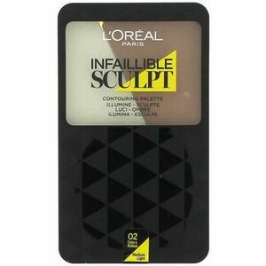 Rozjasňovače L'oréal Infallible Sculpt Contouring Palette - 02 Claire à Médi vyobraziť