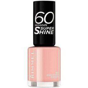 Laky na nechty Rimmel London 60 Seconds Super Shine Nail Polish - 262 Ring a Ring O' vyobraziť