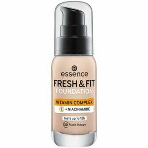 Make-upy a podkladové bázy Essence Fresh Fit Vitamin Complex Foundation - 30 Fresh Honey vyobraziť