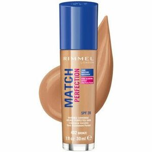 Make-upy a podkladové bázy Rimmel London Match Perfection Foundation - 402 Bronze vyobraziť