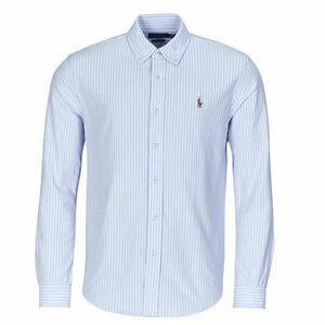 Košele s dlhým rukávom Polo Ralph Lauren CHEMISE AJUSTEE COL BOUTONNE EN OXFORD MESH PIQUE vyobraziť