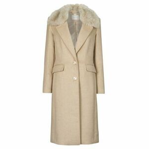 Kabáty Guess NANCY FIT COAT FAUX FUR COLLAR vyobraziť