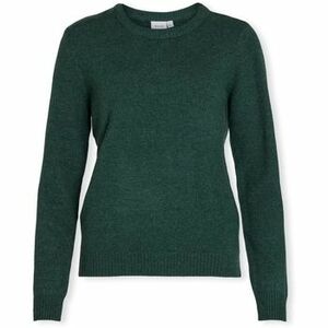 Svetre Vila Noos Ril O-Neck Knit - Pineneedle vyobraziť