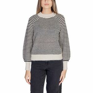 Svetre Vila VISOFINA L/S GLITTER STRIPE KNIT TOP/PB 14098217 vyobraziť