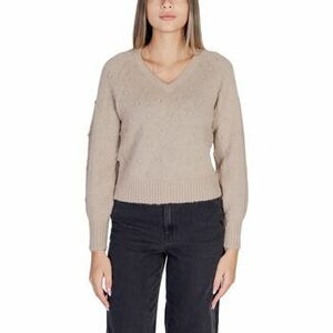 Svetre Vila VITULI L/S V-NECK GLITER KNIT TOP/PB 14098057 vyobraziť