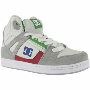 Módne tenisky DC Shoes Pure high-top ADBS100242 GREY/GREY/GREEN (XSSG) vyobraziť