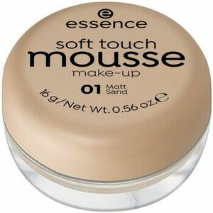 Make-upy a podkladové bázy Essence Soft Touch Mousse Foundation Make-up - 01 Matt Sand vyobraziť