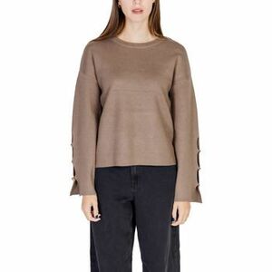 Svetre Vila VICASSIE L/S BUTTON DETAIL KNIT TOP/R 14098875 vyobraziť