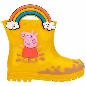 Čižmy Melissa MINI Welly + Peppa Pig Baby Boots - Yellow/Beige vyobraziť