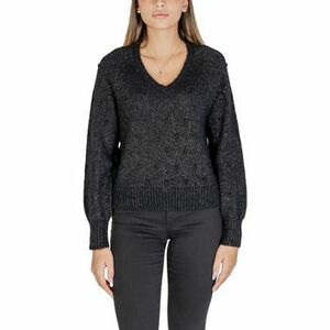 Svetre Vila VITULI L/S V-NECK GLITER KNIT TOP/PB 14098057 vyobraziť