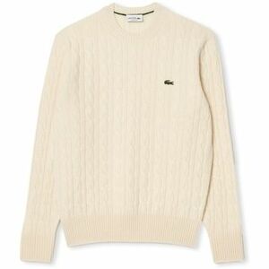 Svetre Lacoste Knit AH2924 - Blanc vyobraziť