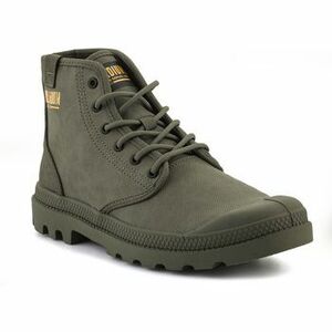 Členkové tenisky Palladium PAMPA HI COATED 74375-377-M Dusky Green vyobraziť