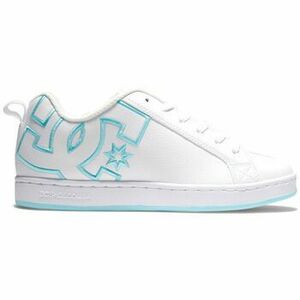 Módne tenisky DC Shoes Court graffik 300678 WHITE/WHITE/BLUE (XWWB) vyobraziť